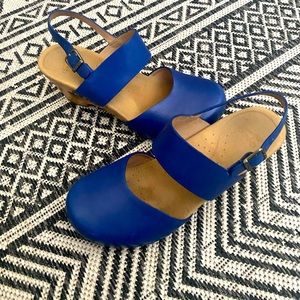 Dansko dress and comfy shoes